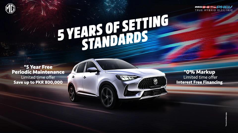 One Year Celebration of MG HS PHEV