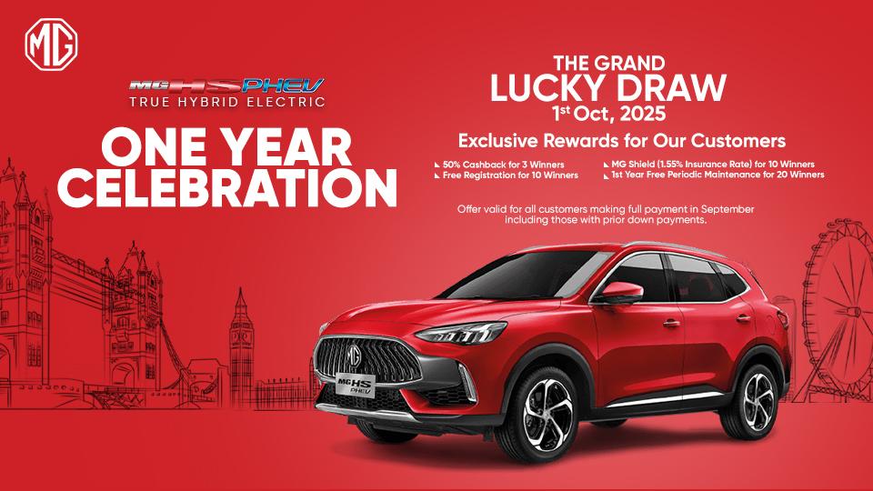 One Year Celebration of MG HS PHEV