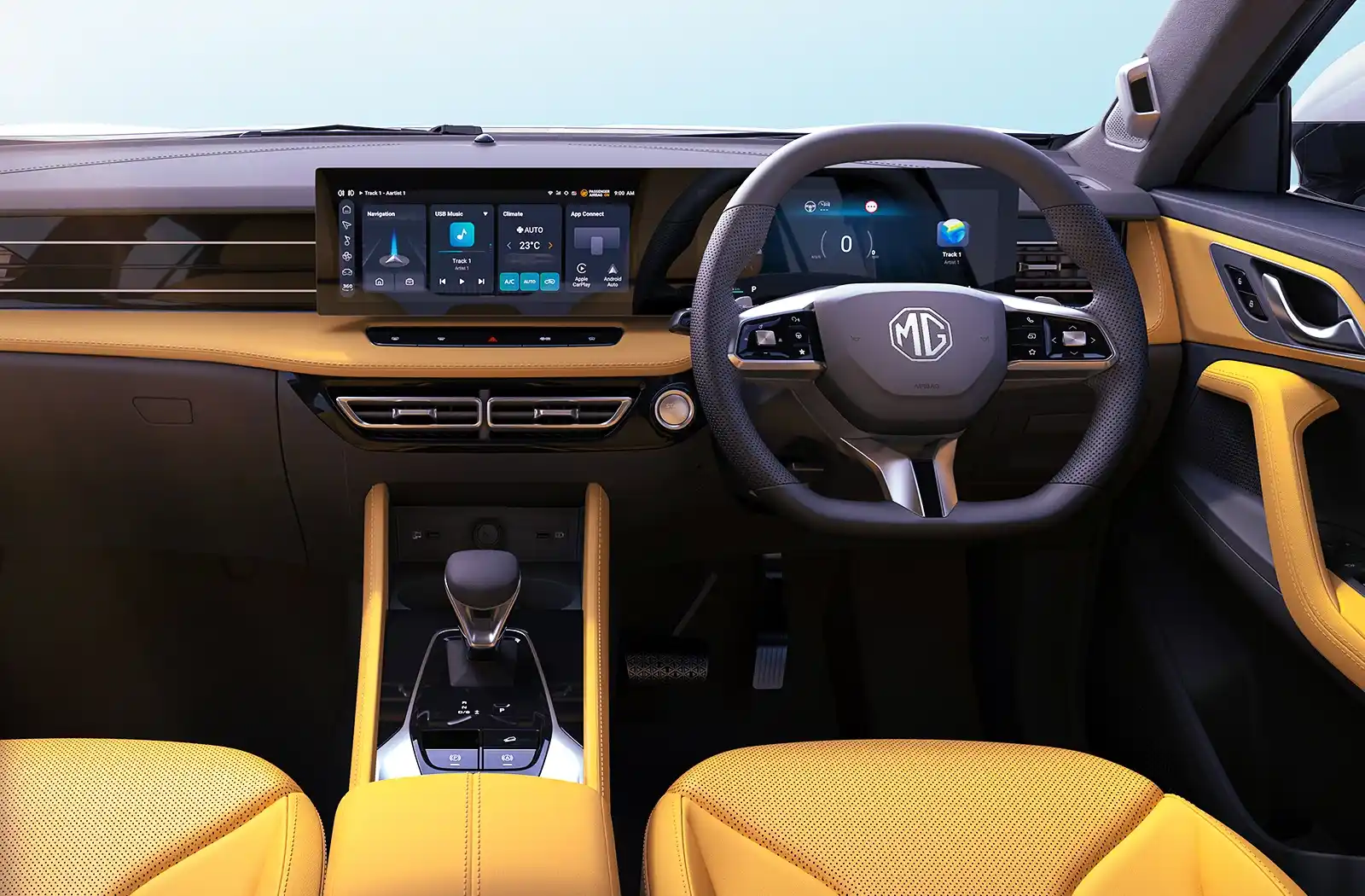 MG interior